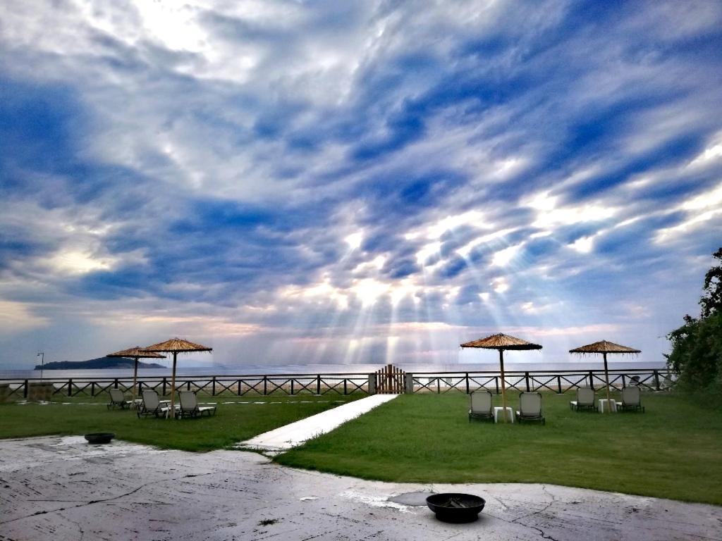 Mirini • Ancient Stagira Apts • Chalkidiki Олимпиада Экстерьер фото