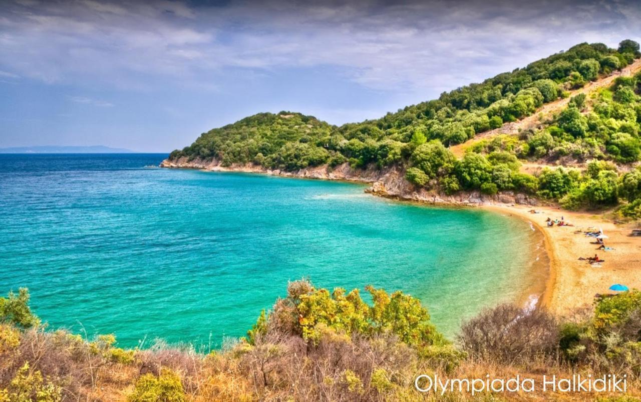 Mirini • Ancient Stagira Apts • Chalkidiki Олимпиада Экстерьер фото